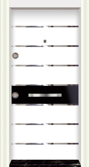 Beyaz Modern PVC Kapı